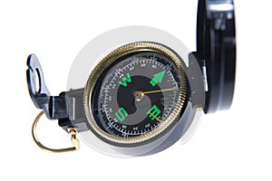 Closeup compass