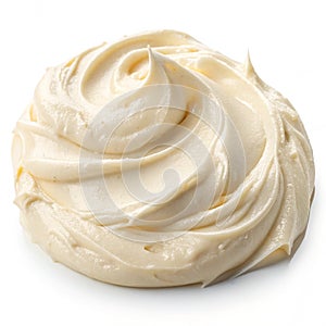 Creamy texture isolated photo
