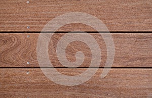 Closeup of cumaru hard wood