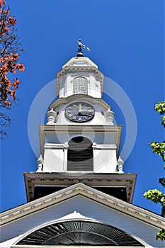 Closeup of Cupola, located in Town of Peterborough, Hillsborough County, New Hampshire, United States