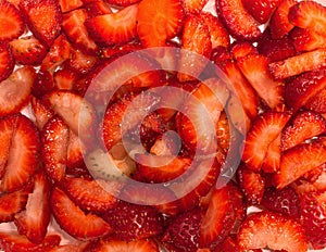 Strawberry background