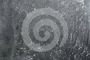 Closeup of dark grunge textured background graphic design