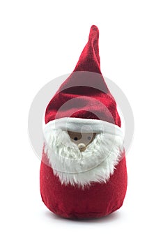 decorative santa claus on white background