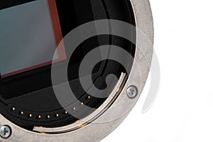 Camera sensor and lent mount