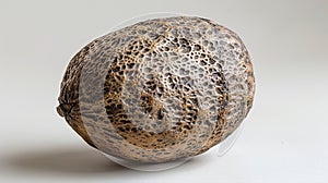 Closeup of a Dried Coconut Shell