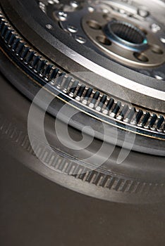 Closeup of Dual-Mass Flywheel