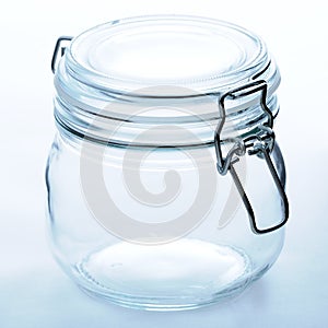 Empty Glass Jar