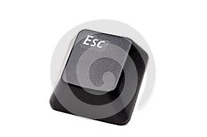 Closeup of an Escape button