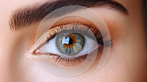 Closeup Eye Makeup Artistry (2