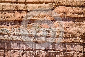 Closeup of Geology in Bryce Canyon