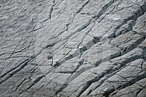 Closeup of a glace surface