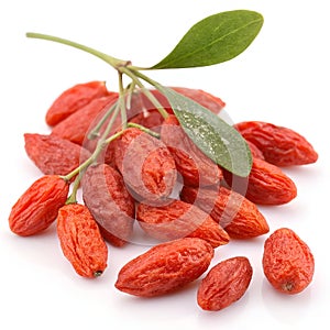 Closeup Goji Berries