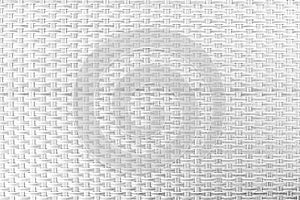 Closeup of grey plastic weave