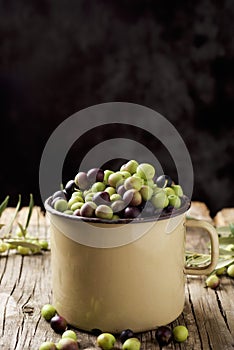 Arbequina olives from Spain photo