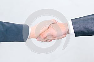 Closeup.the handshake business partners. .the concept of partnership.