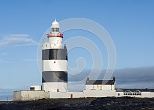 Closeup of Hook Lighthouse, County Wexford, Ireland