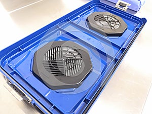 LID AND FILTER OF THE STERILIZATION CONTAINER