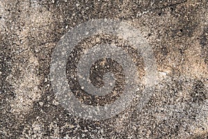 Closeup image of the old stone floor background