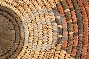 Closeup of Indian Basket