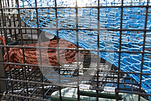 Lobster Trap Closeup photo