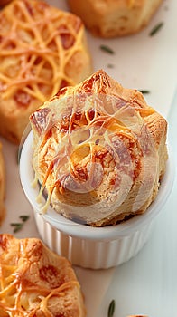 Closeup irresistible Cheese Kaastengels Cookies, perfect for snacking.