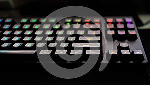 Closeup keyboard photo
