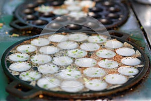 Closeup of Kind of Thai sweetmeat