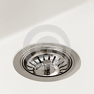 Closeup of kitchen sink