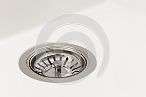 Closeup of kitchen sink