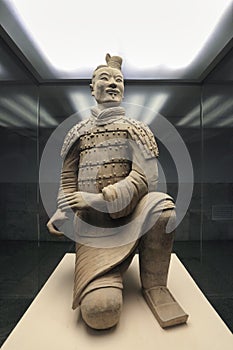 Kneeling archer of terracotta warrior