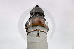 Closeup of Lighthouse at Turnberry South West Scotland