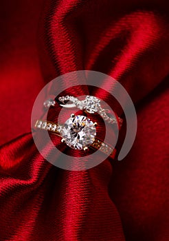Closeup of luxury jewellery