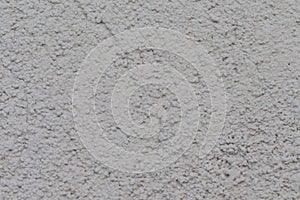 Closeup Macro Shot of Formless White Decorative Stucco photo