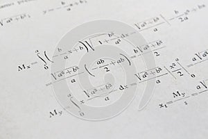 Advanced math example