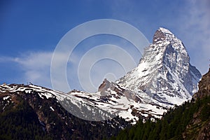 Closeup of Matterhorn