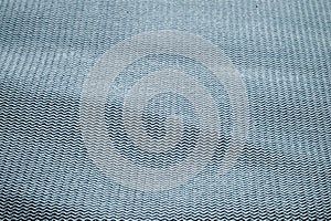 Closeup of microfiber cloth