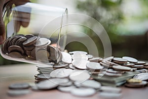 closeup. money of banknotes