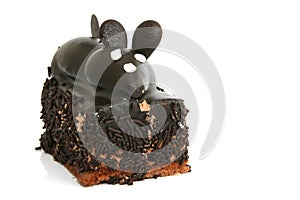 Closeup mouse cake