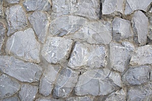 Closeup Natural Gray Stone Wall Background