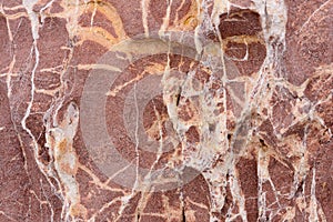 Closeup of natural rock background