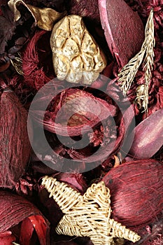 Closeup of an ornament bowl