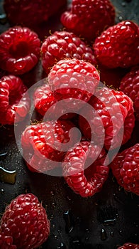 Closeup photo of fresh berrys. vegetables on background. Background for healthy food and GMO free products.Diet nutrition and