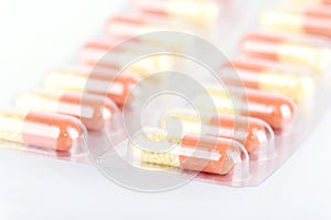 Closeup photo of medicines