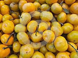 Closeup photo of the stack of the Shantang Orange