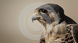 closeup photorealistic Nikon photo of an Australian peregrine falcon photo