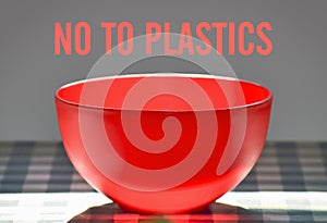 No to plastics