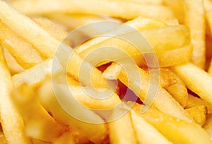 Closeup of Pommes Frittes /French Fries photo