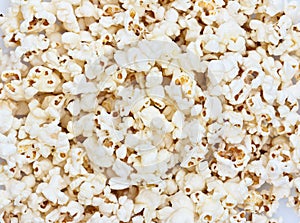 Closeup of the popcorn.