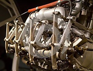 Vintage Airplane Engine photo
