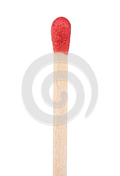 Closeup of red match